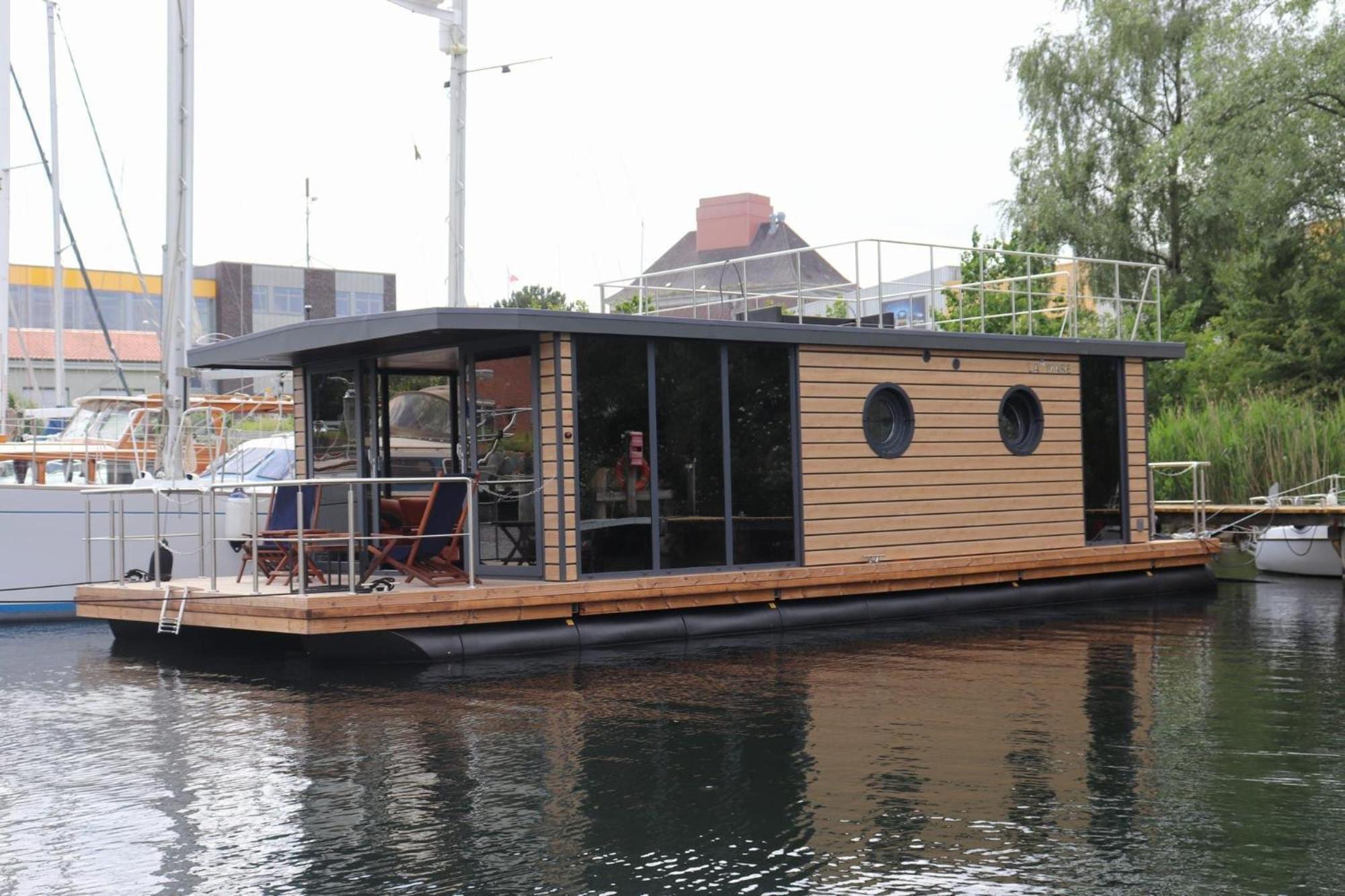 Houseboat Leni Flensburg 호텔 외부 사진