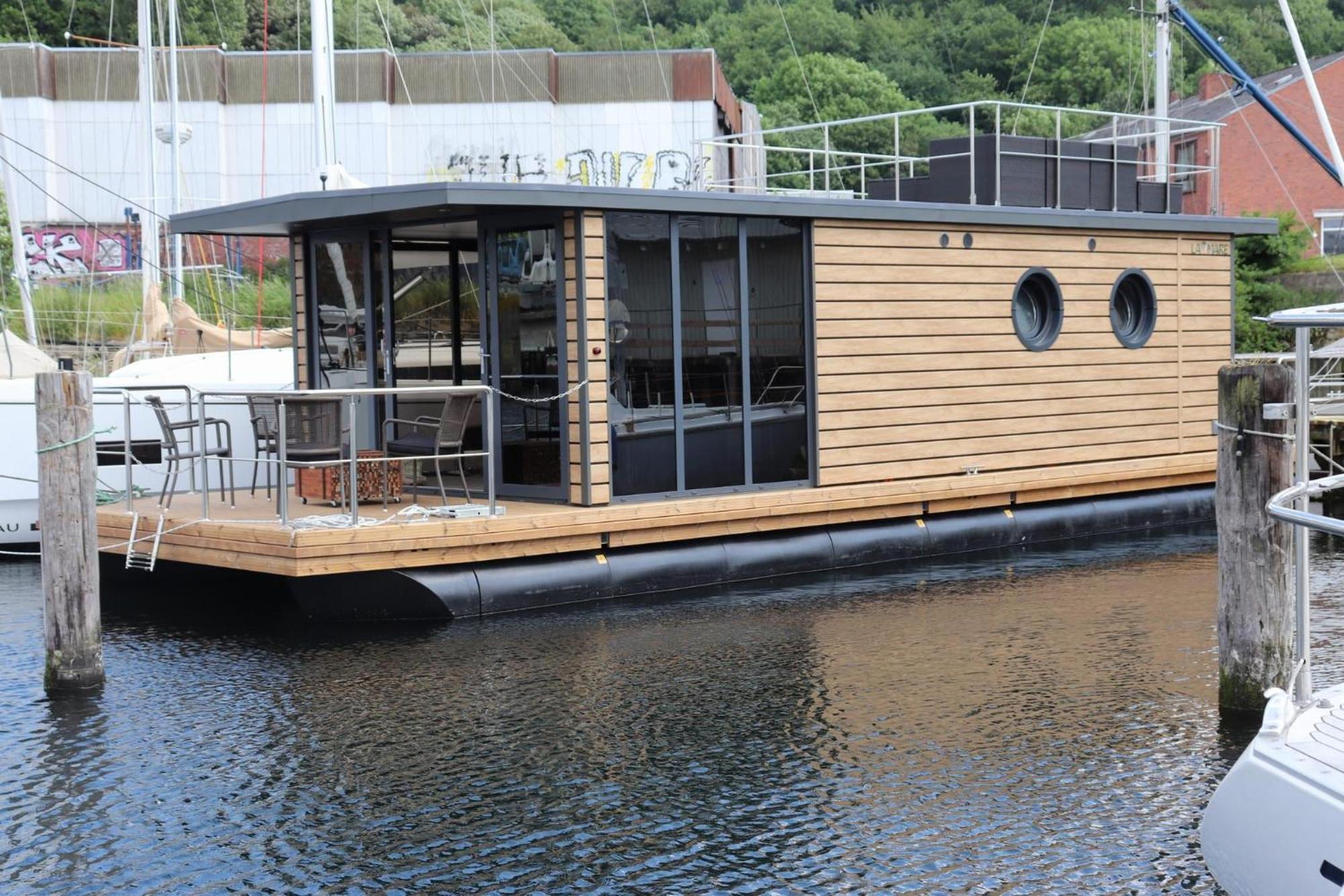 Houseboat Leni Flensburg 호텔 외부 사진