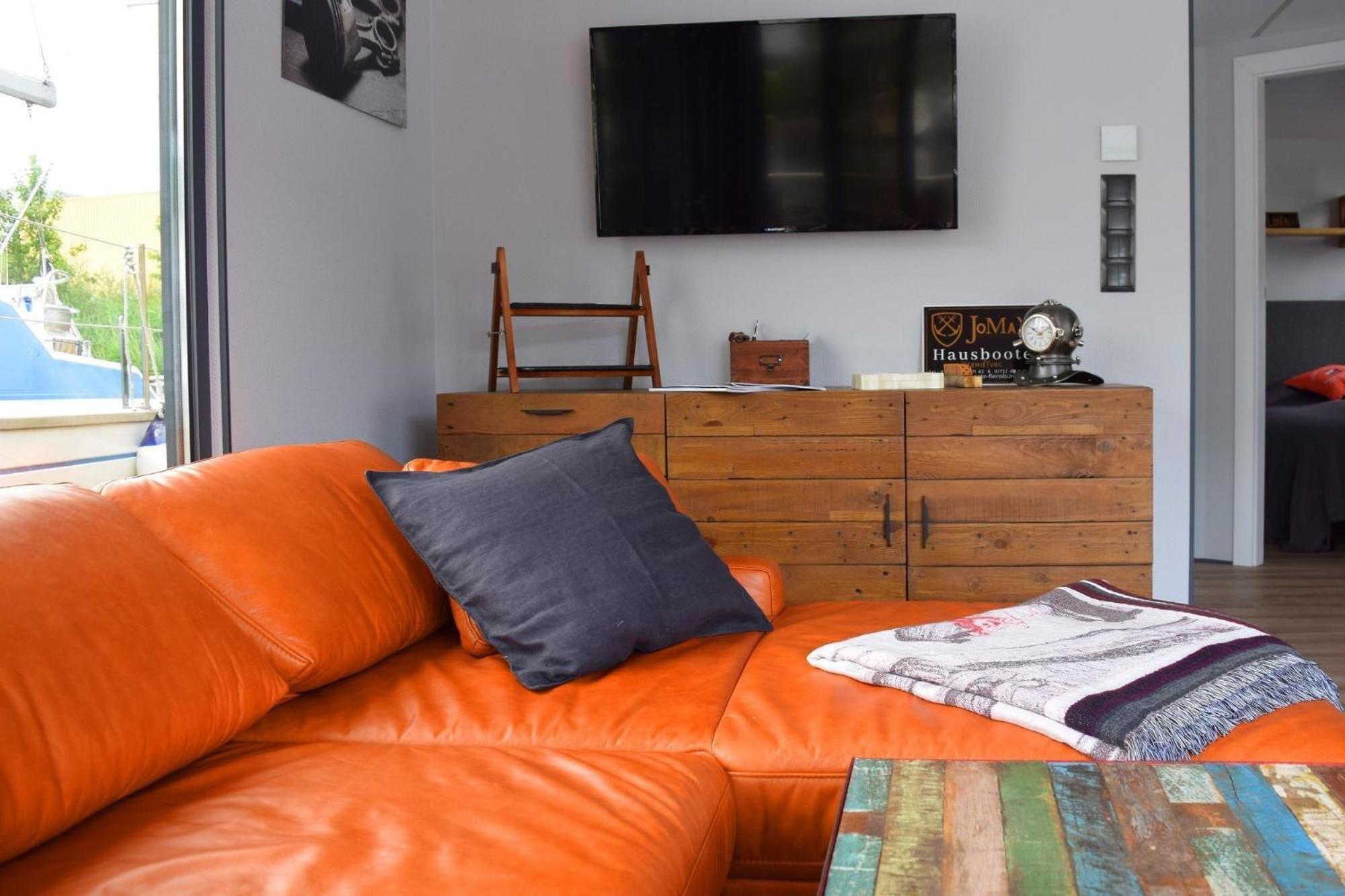 Houseboat Leni Flensburg 호텔 외부 사진