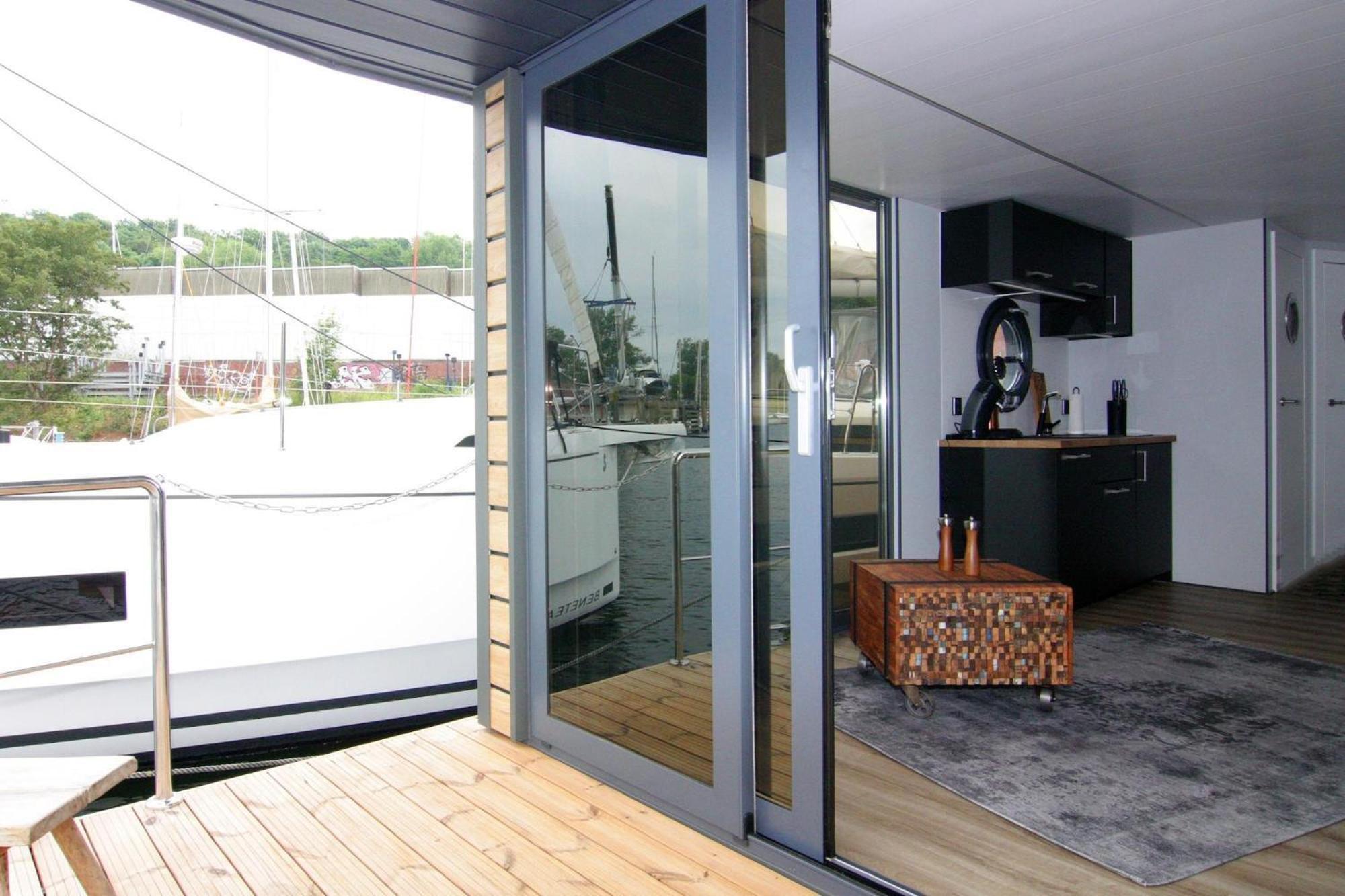 Houseboat Leni Flensburg 호텔 외부 사진