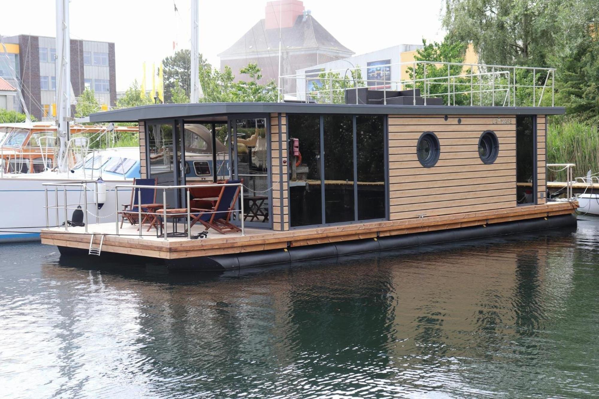 Houseboat Leni Flensburg 호텔 외부 사진