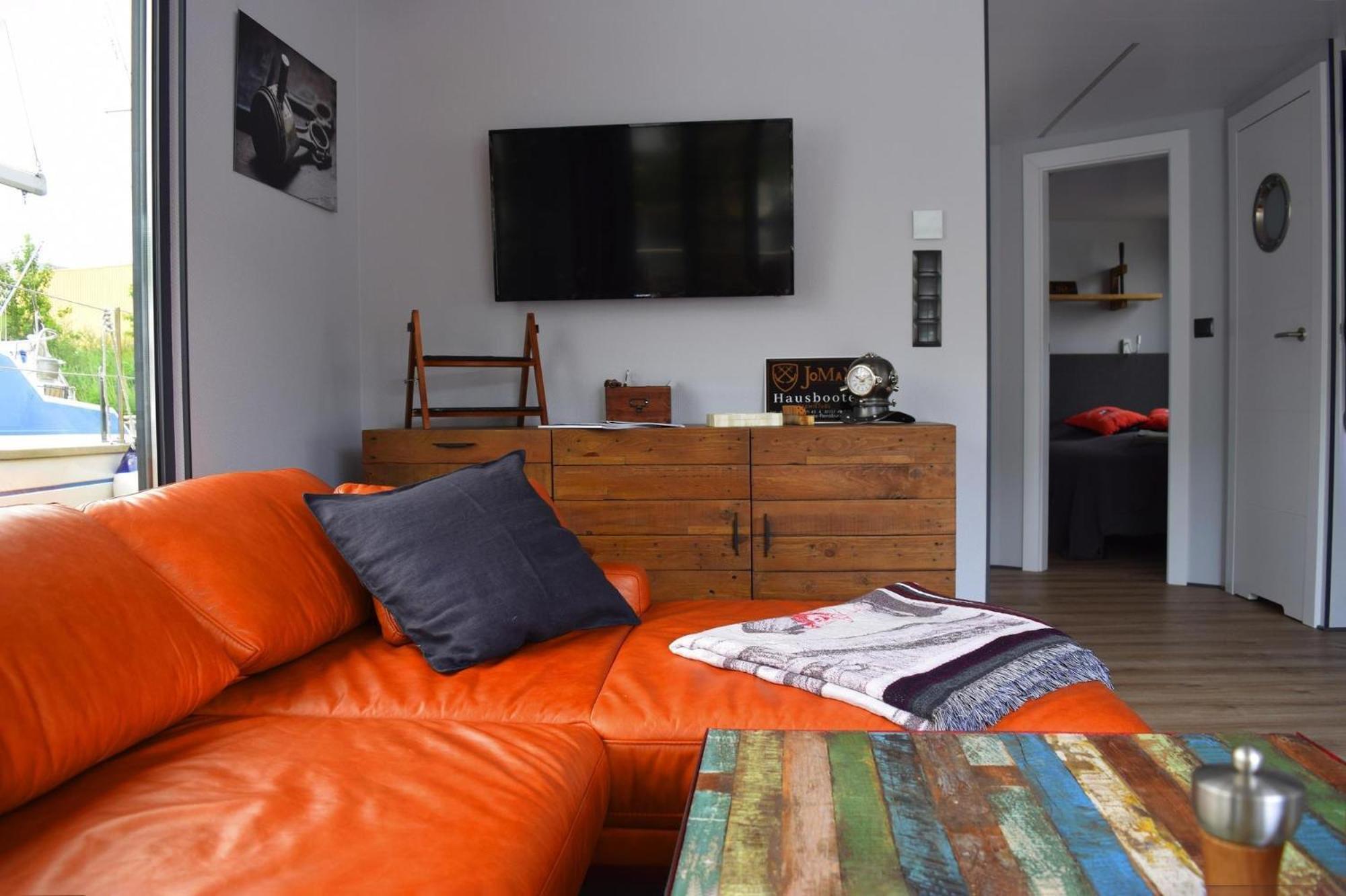 Houseboat Leni Flensburg 호텔 외부 사진