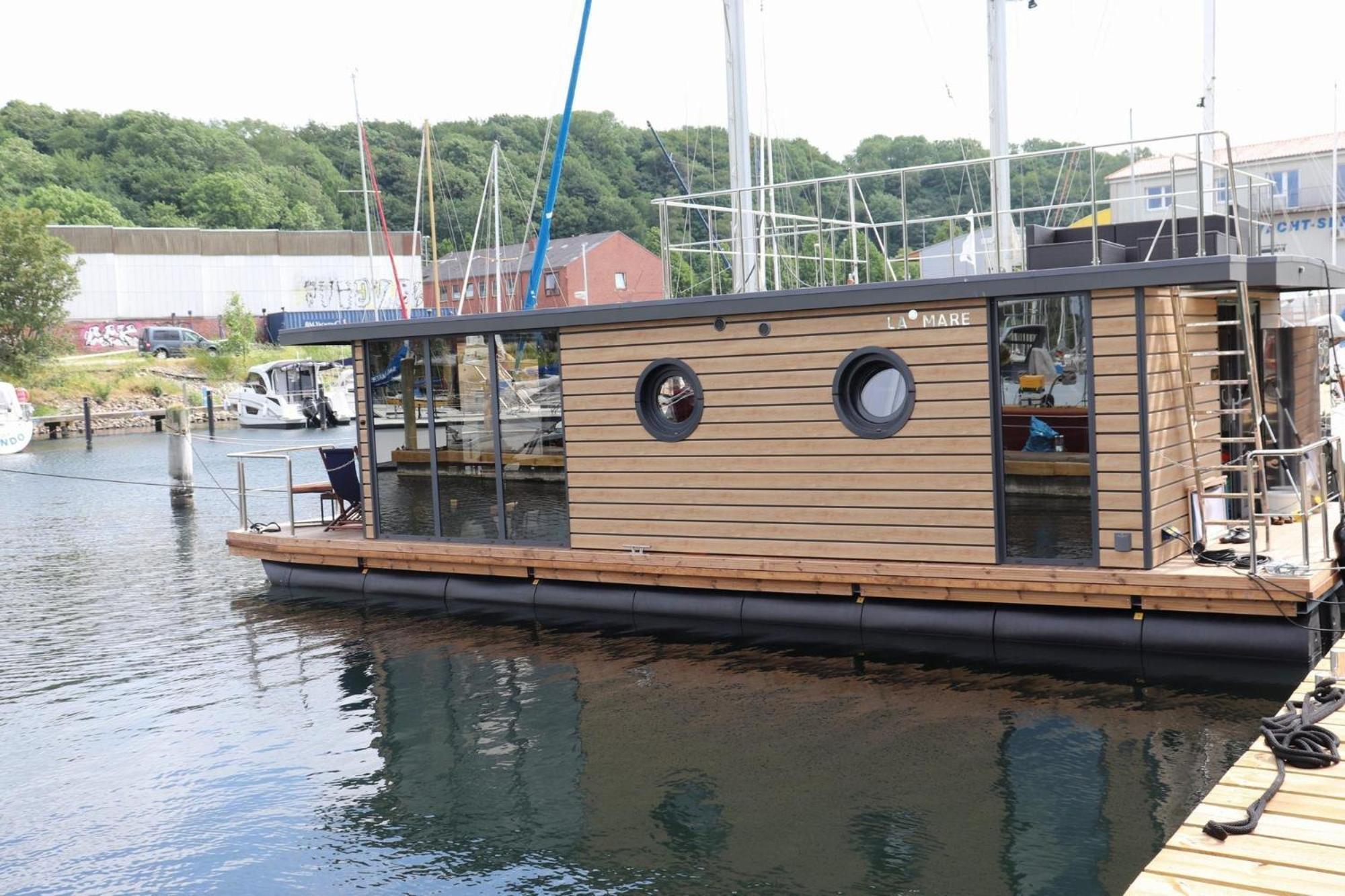 Houseboat Leni Flensburg 호텔 외부 사진