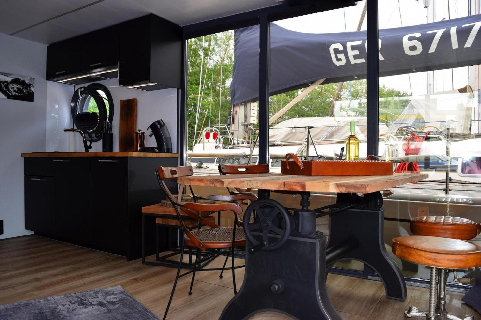 Houseboat Leni Flensburg 호텔 외부 사진