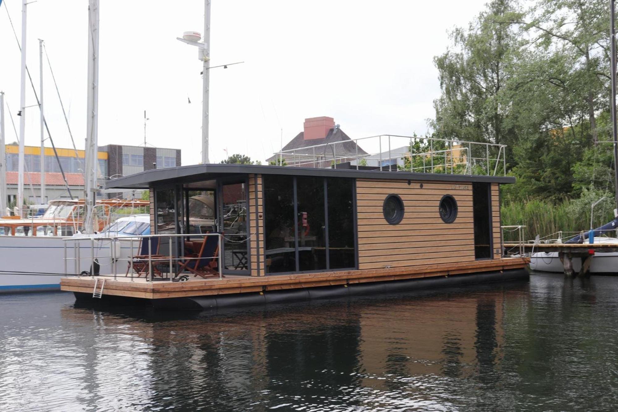 Houseboat Leni Flensburg 호텔 외부 사진