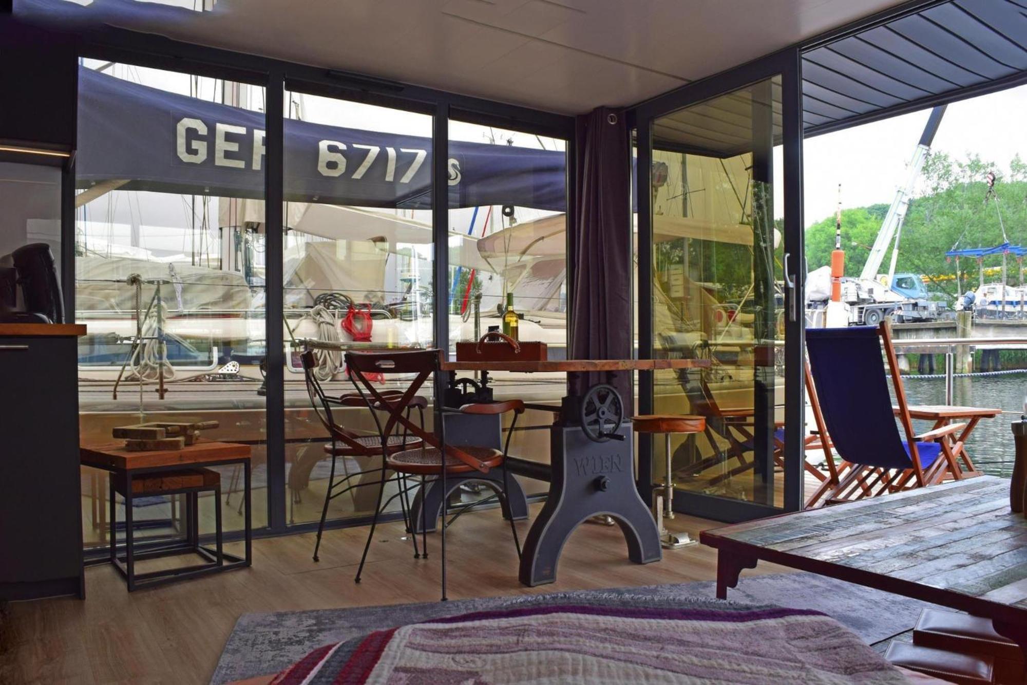 Houseboat Leni Flensburg 호텔 외부 사진