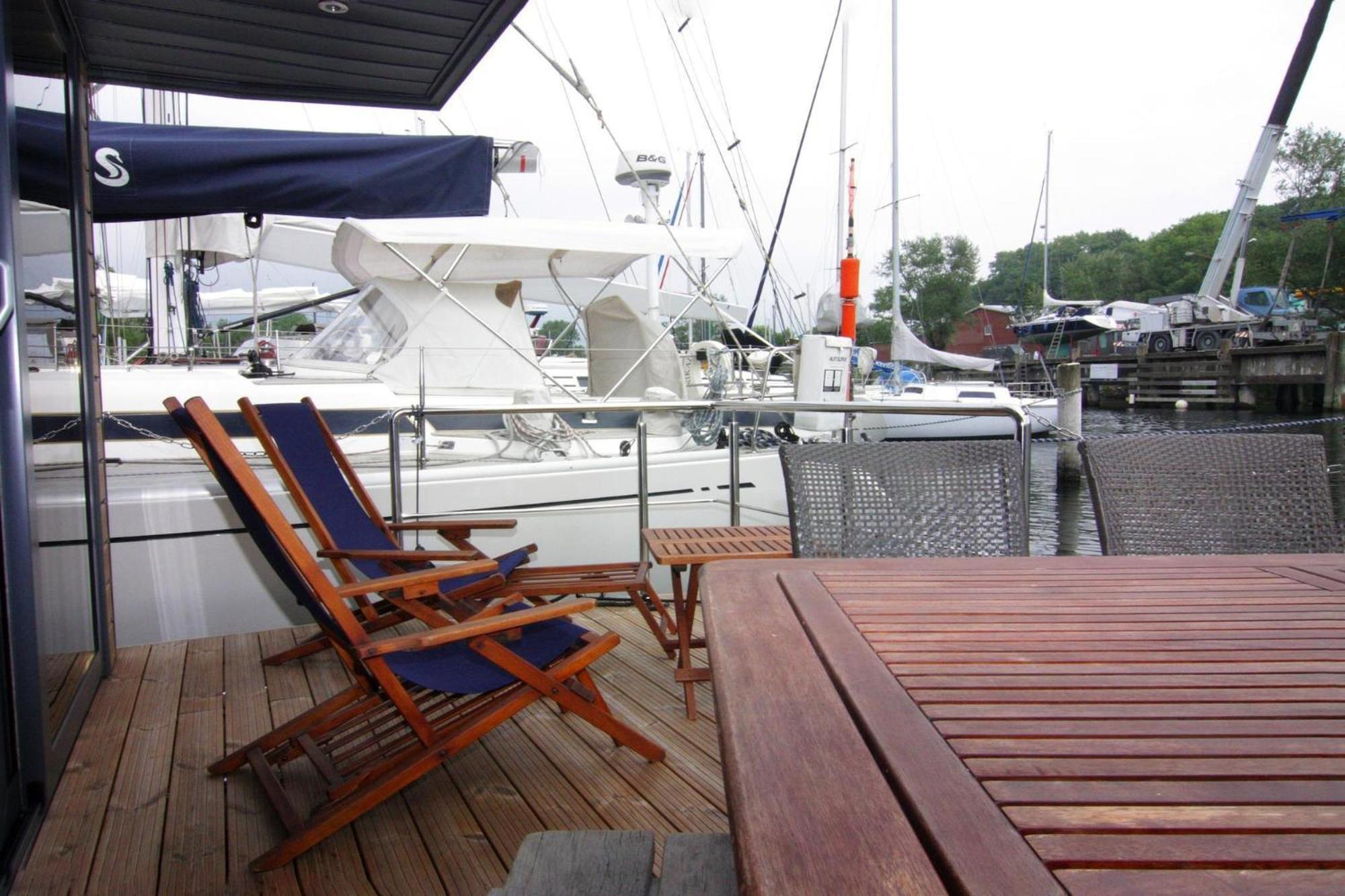 Houseboat Leni Flensburg 호텔 외부 사진