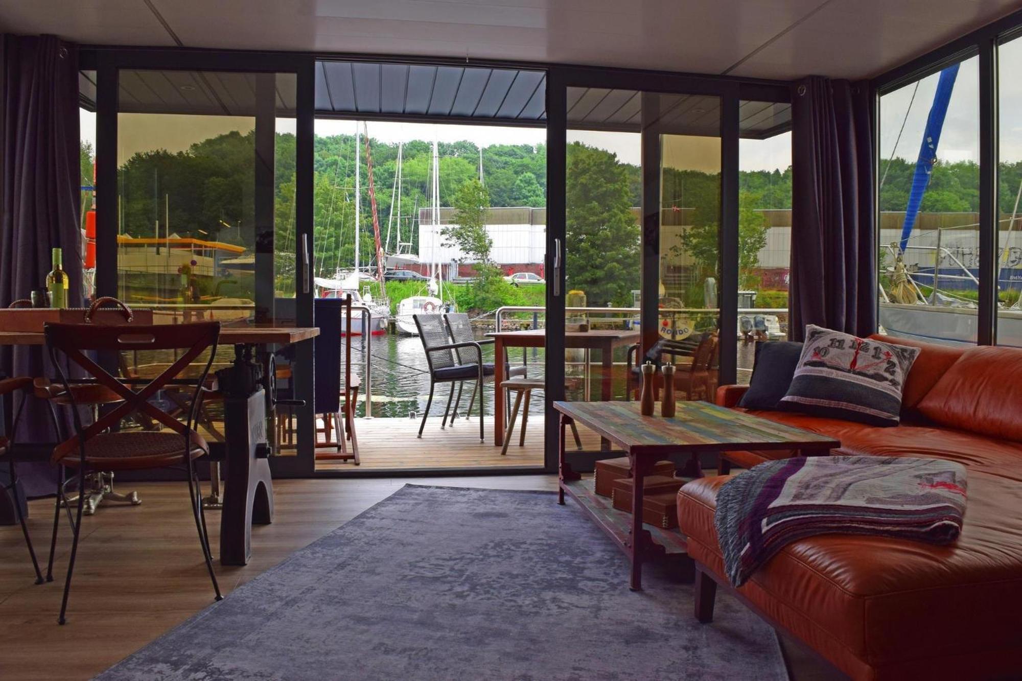 Houseboat Leni Flensburg 호텔 외부 사진