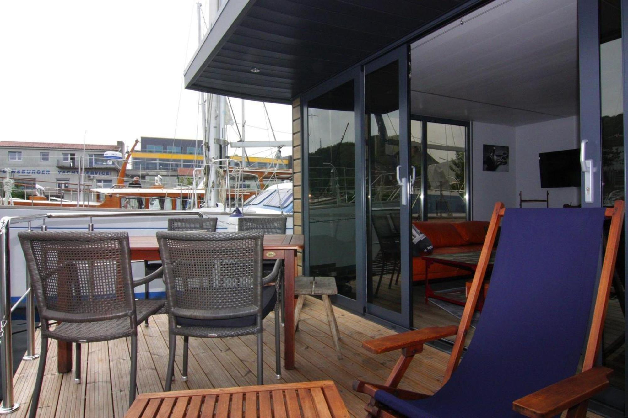 Houseboat Leni Flensburg 호텔 외부 사진