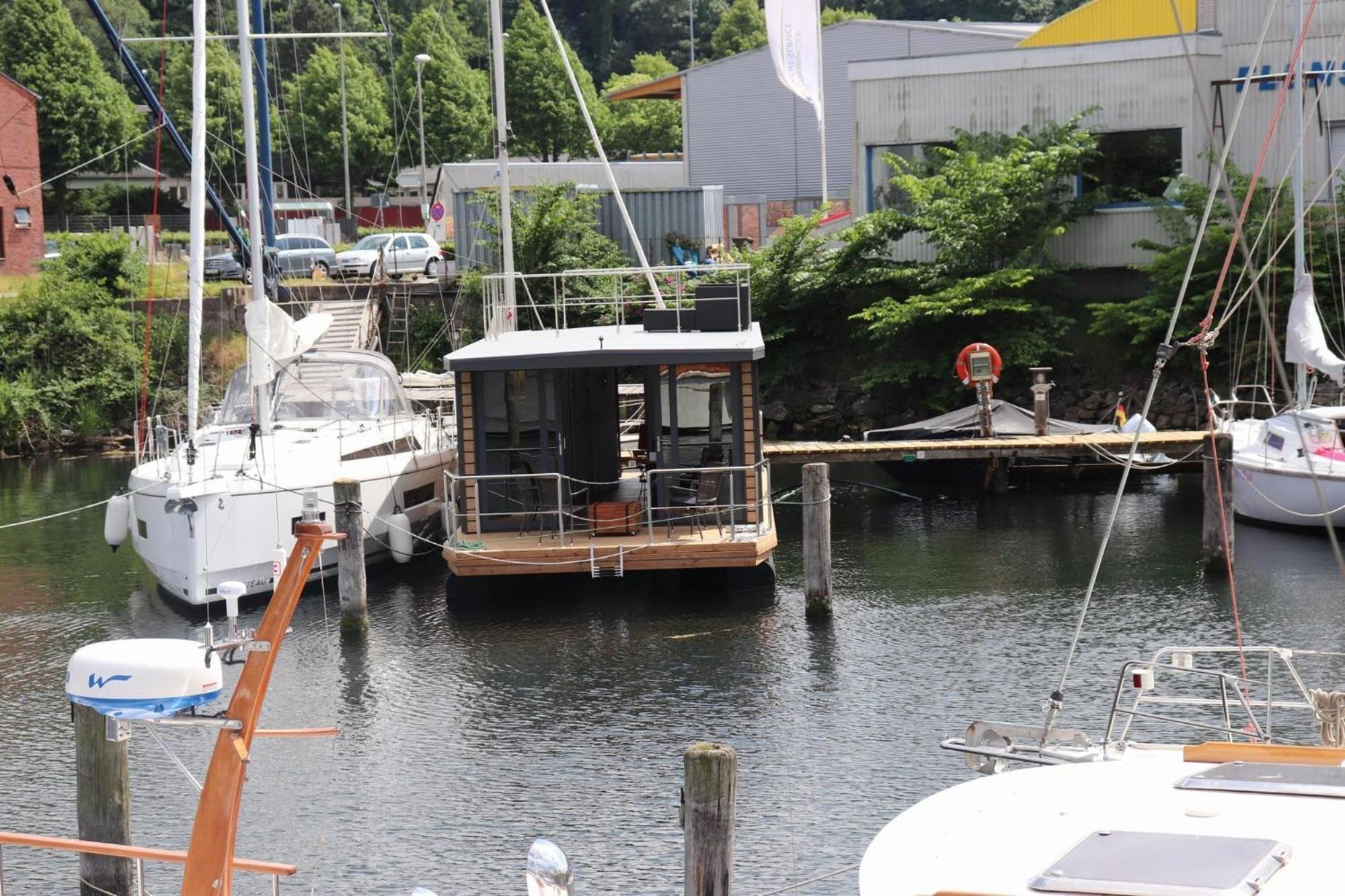 Houseboat Leni Flensburg 호텔 외부 사진